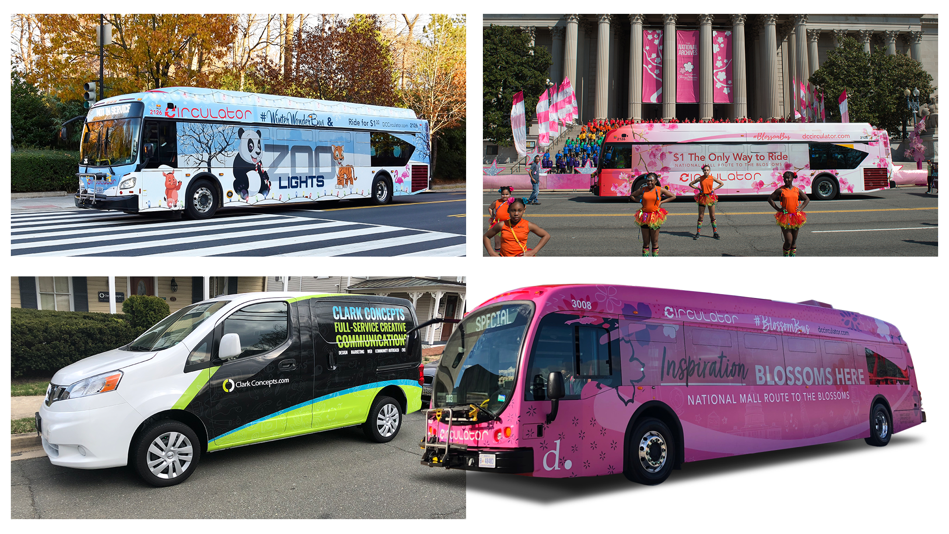 Our design team can develop vehicle wraps based on your specific need.